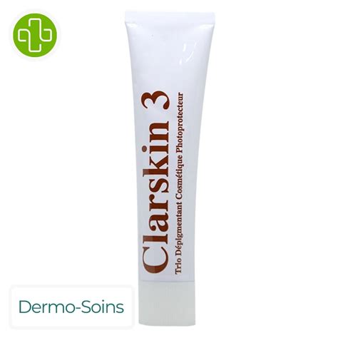 Dermo Soins Clarskin 3 Trio Dépigmentant Cosmétique Photoprotecteur