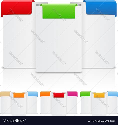 Brochure Templates Royalty Free Vector Image - VectorStock