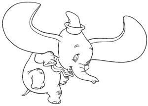 Desenhos Do Dumbo Para Colorir E Imprimir