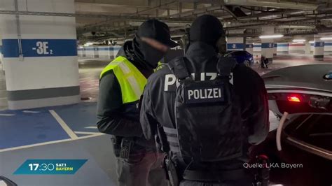 Razzia in München Schlag gegen italienische Mafia Sat1