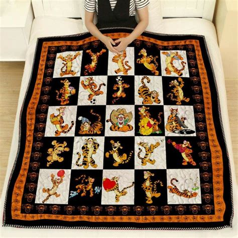 Tigger Winnie The Pooh 3 Quilt Blanket Quilt G95 Goamazingstyle