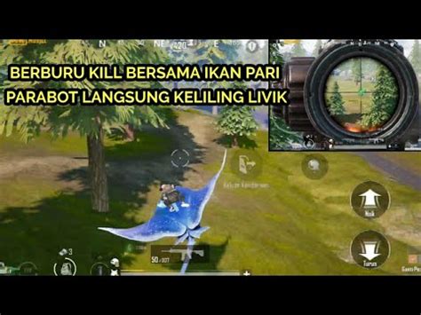 BERBURU KILL BERSAMA IKAN PARI PARABOT LANGSUNG KELILING LIVIK PUBG