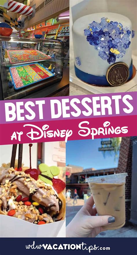 Best Desserts At Disney Springs Bakeries • Wdw Vacation Tips