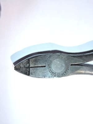 Vintage Vacuum Grip No Newport Pa Lineman S Pliers Rare Pre Snap On