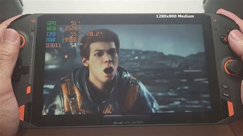 OneXPlayer 1S 1195G7 Star Wars Jedi Fallen Order Intel Iris Xe