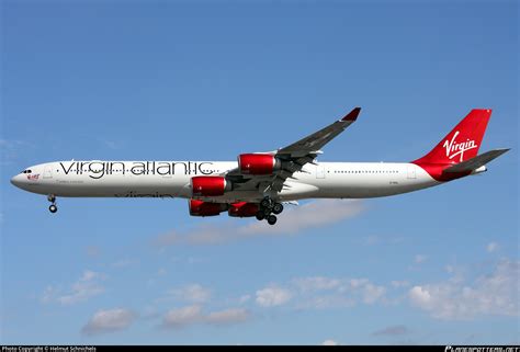 G VEIL Virgin Atlantic Airbus A340 642 Photo By Helmut Schnichels ID