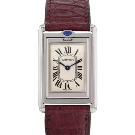 Orologio Da Polso Cartier Tank Basculante Collector Square