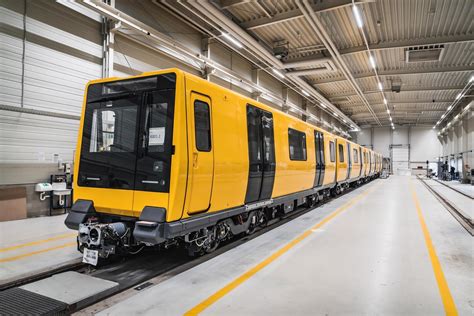 Stadler Unveiled The Pre Series Train For The Berlin Metro