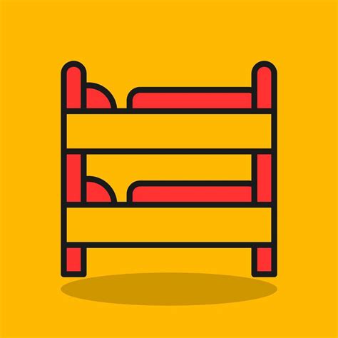 Bunk Bed Vector Icon Design 20046654 Vector Art At Vecteezy