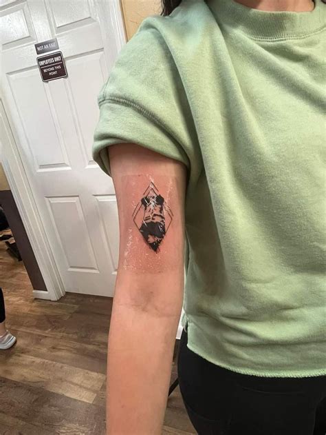 Australian Shepherd Tattoo In 2024 Tattoos Dog Tattoos Small Tattoos
