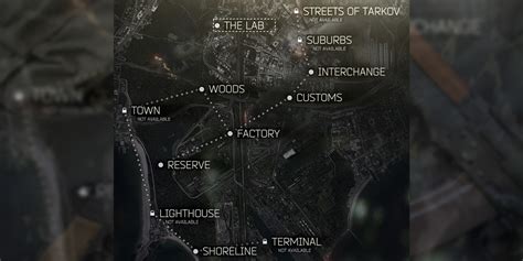 Mapas De Escape From Tarkov Gu A Con Todos Los Mapas Y Sus Puntos De