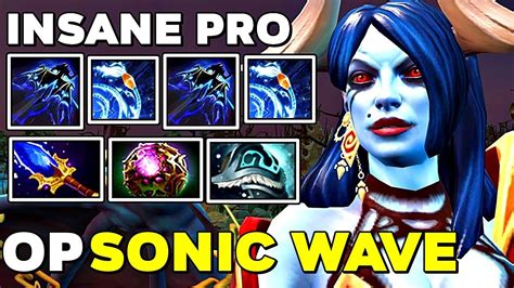 Insane Sonic Wave Queen Of Pain Octarine Core Aghs Scepter