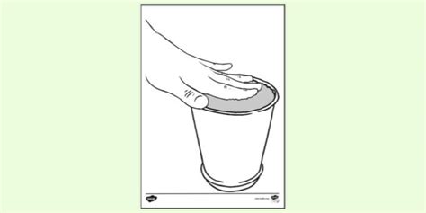 Free Plant Pot With Hand Pressing Soil Colouring Colouring Sheets