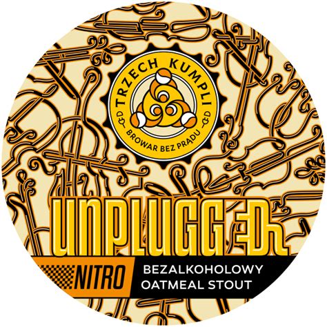 Trzech Kumpli OATMEAL STOUT UNPLUGGED Puszka Sklep Impuls Piwo