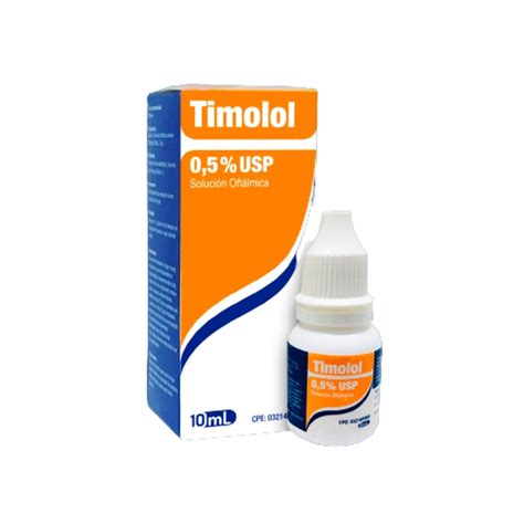 Timolol 0 5 Usp Solución Oftálmica X 10Ml Lapreven Farmadon La