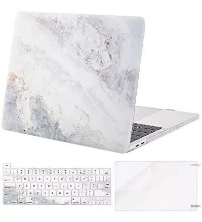 Funda Mosiso Para Macbook Pro M C Teclado Marmol