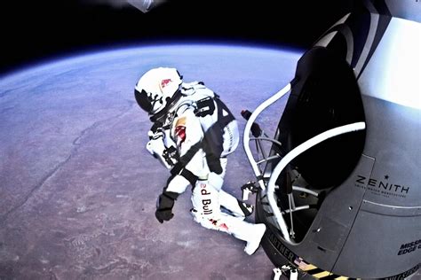 Felix Baumgartners Space Jump Rare 10 Minute Footage