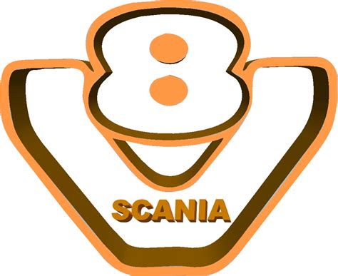 Scania V8 Logo Scania V8 Logo Png Free Transparent Png Download