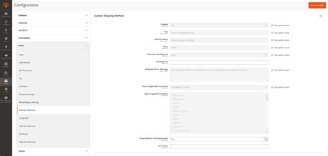 How To Create Custom Shipping Method In Magento Dev Hooks Devhooks In