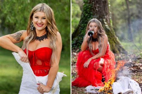 Daily Loud On Twitter Woman Goes Viral For Setting Wedding Dress On Fire In “divorce