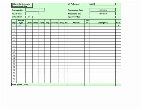 50 Cash Disbursement Journal Template Excel Ufreeonline Template