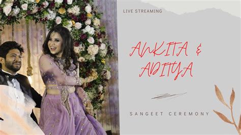 ANKITA ADITYA SANGEET CEREMONY LIVE VIRTUAL HYATT REGENCY