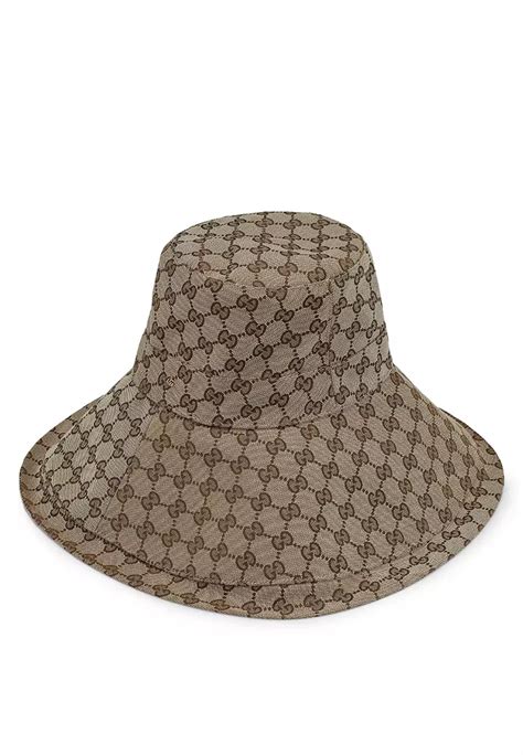 Jual Gucci Gg Canvas Wide Brim Hat Bb Original Zalora Indonesia