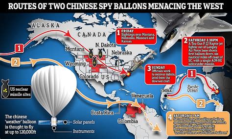 China Hits Back After Us Claims Downed Spy Balloon Was Part Of A Global