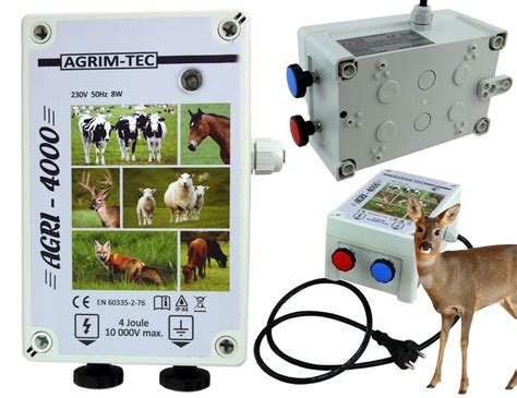 Elektryzator Na Du E Psy Byd O Dziki Pastuch Elektryczny V Agri