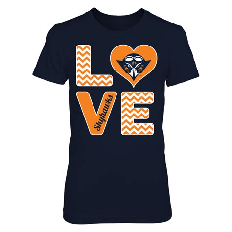 Stacked Love Ut Martin Skyhawks Jzz63a Jzz63a T Shirt Ut Martin