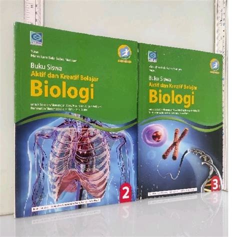 Jual Buku Siswa Aktif Dan Kreatif Belajar Biologi SMA MA Kelas XI XII