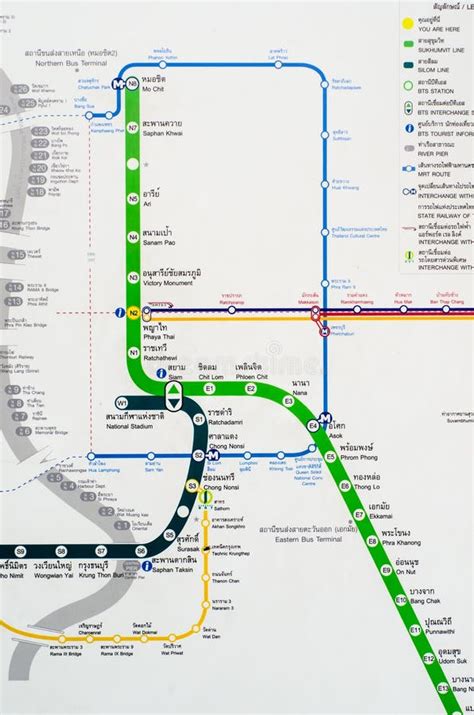 Bangkok Airport Train Map