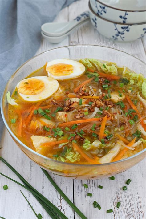 Chicken Sotanghon Soup Foxy Folksy