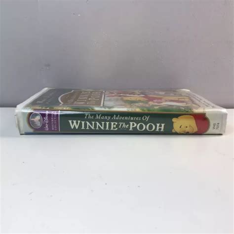 Disney Masterpiece Many Adventures Winnie Pooh Vhs Video Tape Buy Get 0