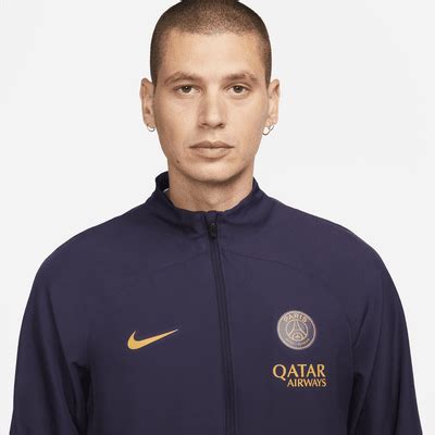 Paris Saint Germain Strike Men S Nike Dri FIT Woven Football Tracksuit