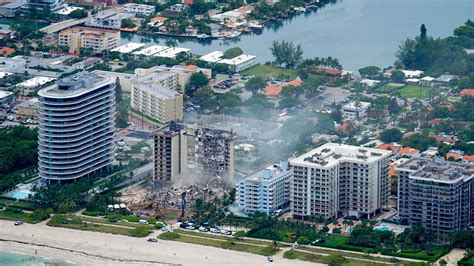 Death Toll Rises To 9 In Surfside Building Collapse