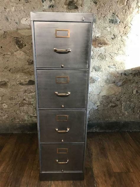 Vintage Industrial Metal Drawer Cabinet Warehouse Of Ideas