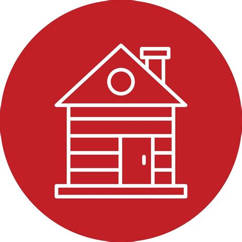 Wood Cabin Vector Icon 20286333 Vector Art At Vecteezy
