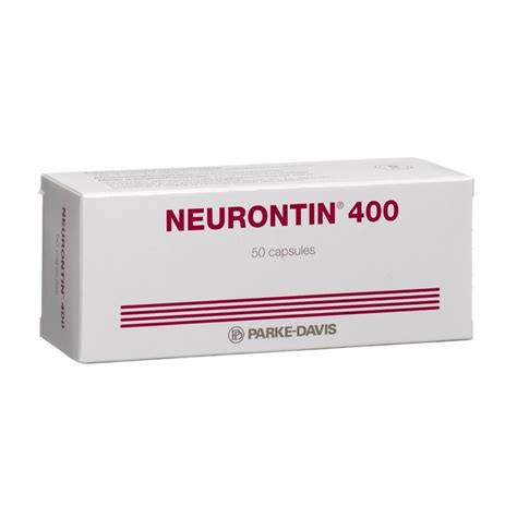 Neurontin Kaps 400 Mg Blist 50 Stk Online Bestellen