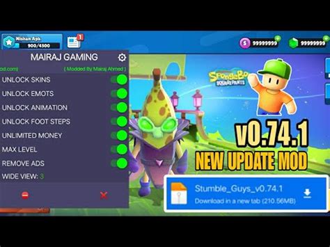 Stumble Guys Mod Menu Stumble Guys Mod Apk Gameplay