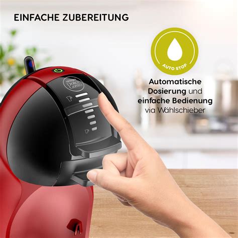 Krups Kp H Mini Me Nescaf Dolce Gusto Kapselmaschine Kirschrot