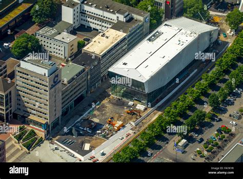 Aerial view, the DFB Museum, Museum of German football, German Football ...