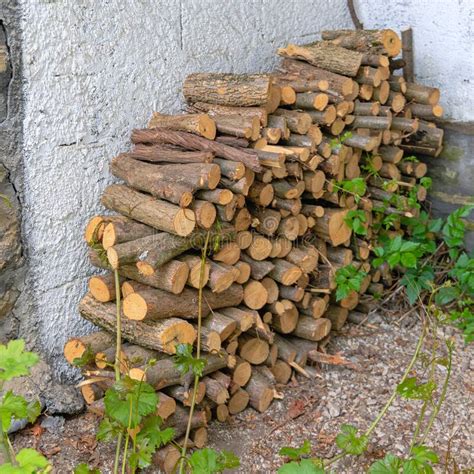 Wood Logs Stack Stock Image Image Of Heat 2022 Wooden 251417199