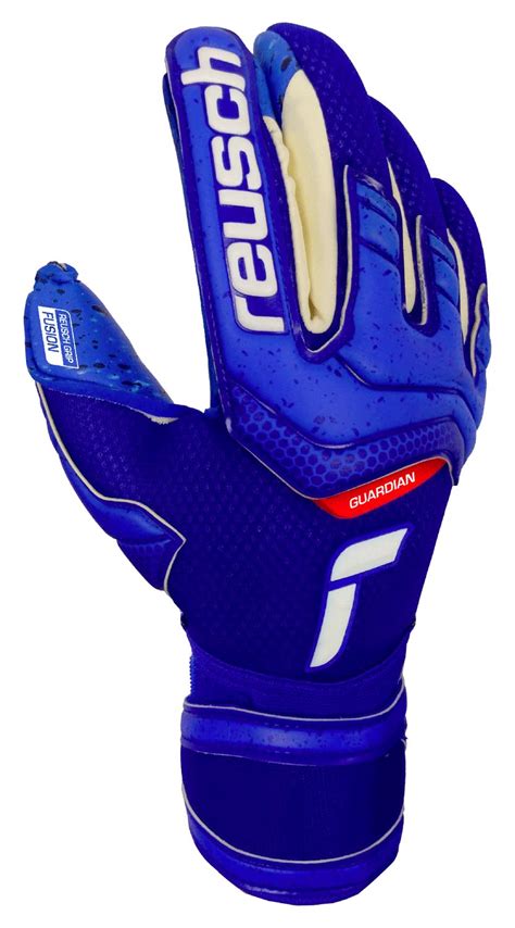 Reusch Goalkeeper Gloves Attrakt Fusion Finger Support Guardian Junior