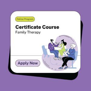 Certificate Course in Family Therapy - Cognizavest