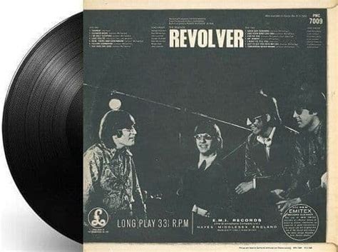 The Beatles Revolver Vinyl Record Lp Parlophone 1966