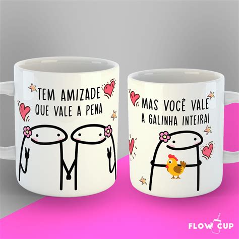 Caneca Tem Amizades Que Vale A Pena Elo Produtos Especiais