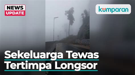 Sekeluarga Tewas Tertimbun Longsor Di Lumajang Akses Ke Malang