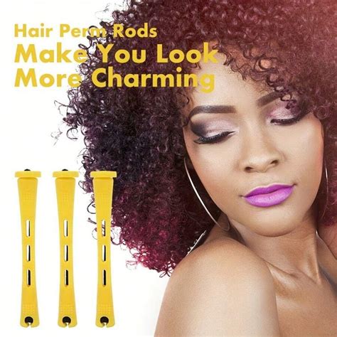 40 Piece Premium Perm Rods Set For Natural Hair Create Bouncy Curls