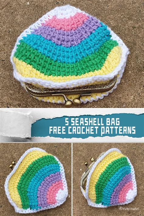 Seashell Bag Crochet Patterns Free Igoodideas